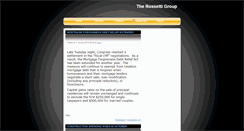 Desktop Screenshot of blog.rossettirealty.com